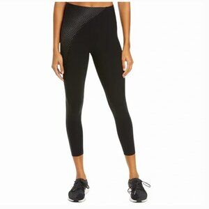 Spanx Every.Wear Asymmetrical Reflective Leggings Large